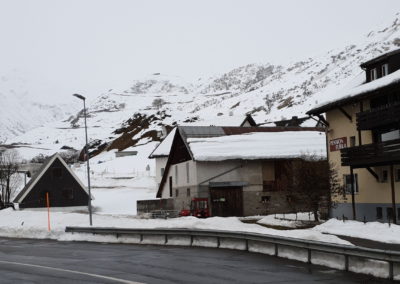 Schnee in Andermatt